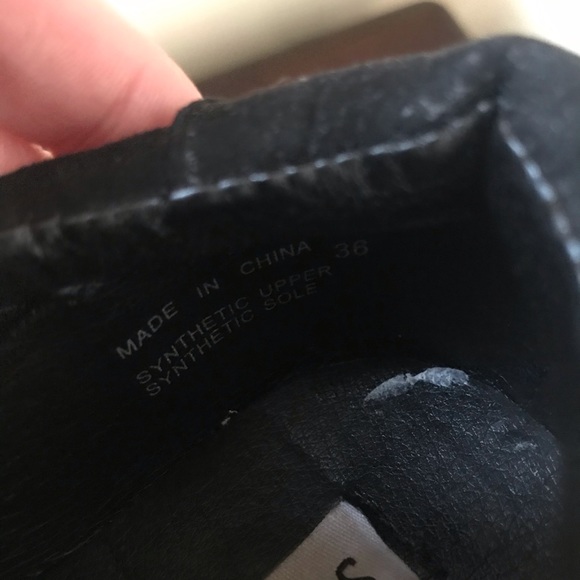 Steve Madden Black Slip On Sneakers Size 6 - Picture 7 of 7